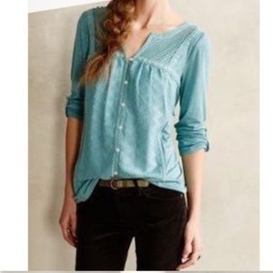 Anthropologie Meadow Rue blouse, size M